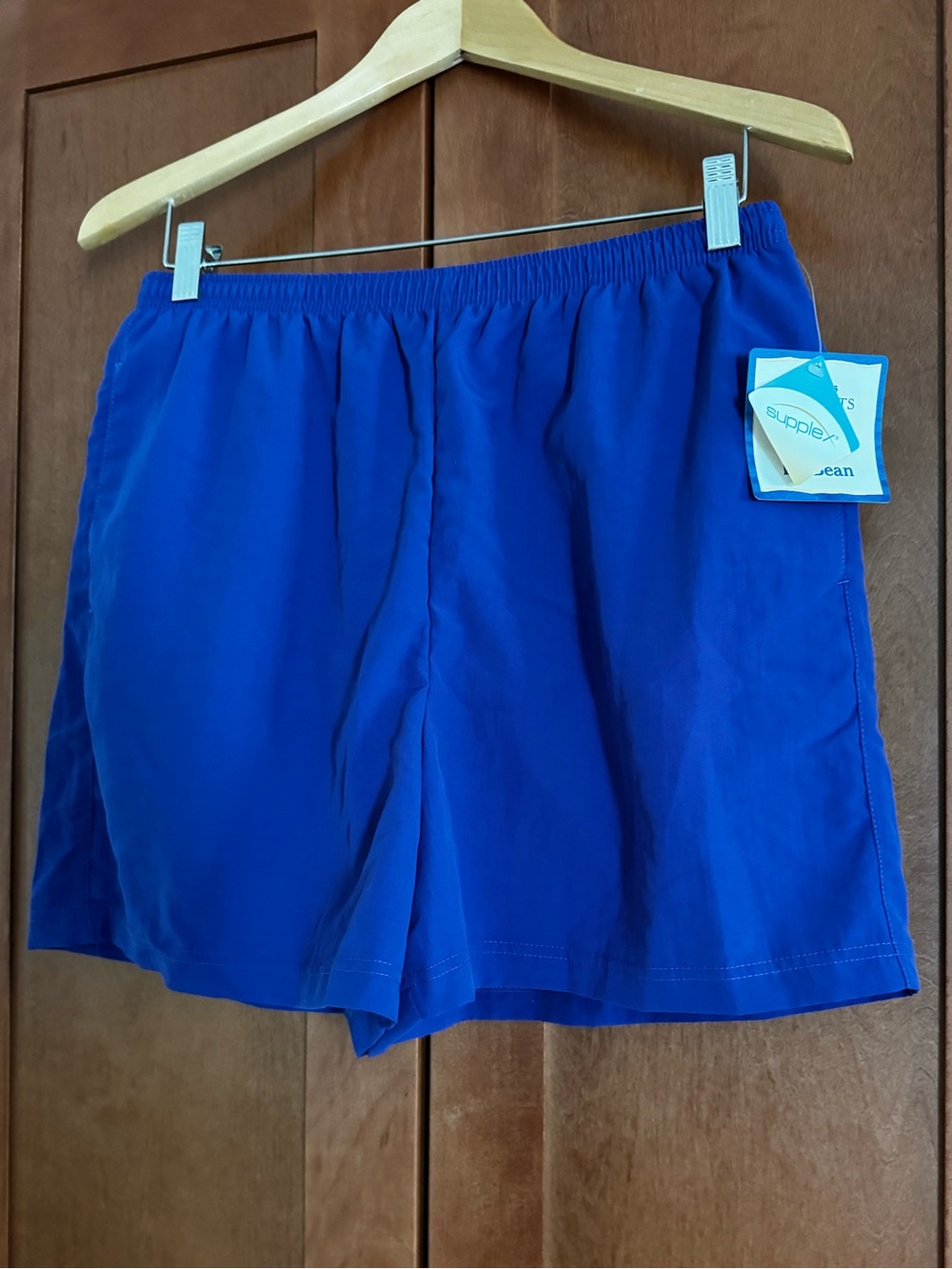 NWT L.L. Bean Royal Blue Supplex Women Swim Shorts